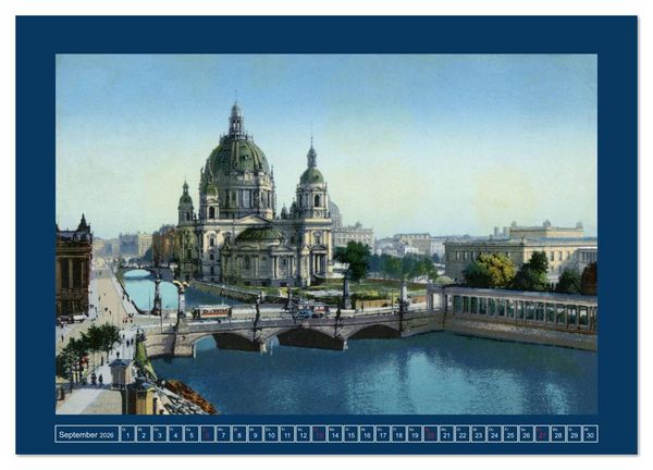 Produktbild: Historisches Berlin von 1888 bis 1918 (hochwertiger Premium Wandkalender 2026 DIN A2 quer), Kunstdruck in Hochglanz