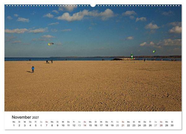 Produktbild: Ostseeheilbad Travem&uuml;nde - L&uuml;becks sch&ouml;nste Tochter (hochwertiger Premium Wandkalender 2027 DIN A2 quer), Kunstdruck in Hochglanz