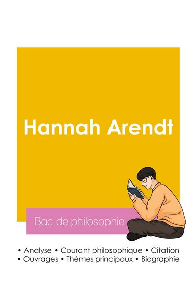 Produktbild: R&eacute;ussir son Bac de philosophie 2026 : Analyse du philosophe Hannah Arendt