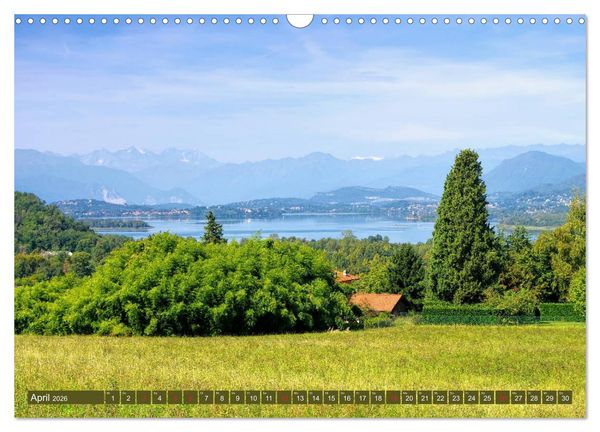 Produktbild: Lago di Varese - Eine der sch&ouml;nsten Seenlandschaften Italiens (Wandkalender 2026 DIN A3 quer), CALVENDO Monatskalender