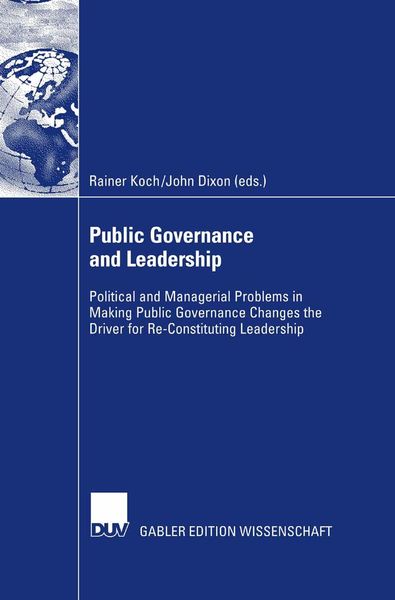 Produktbild: Public Governance and Leadership