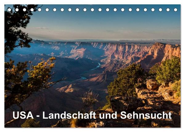Produktbild: USA &ndash; Landschaft und Sehnsucht (Tischkalender 2027 DIN A5 quer), CALVENDO Monatskalender