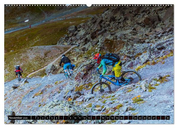 Produktbild: Downhill Action (Wandkalender 2026 DIN A2 quer), CALVENDO Monatskalender