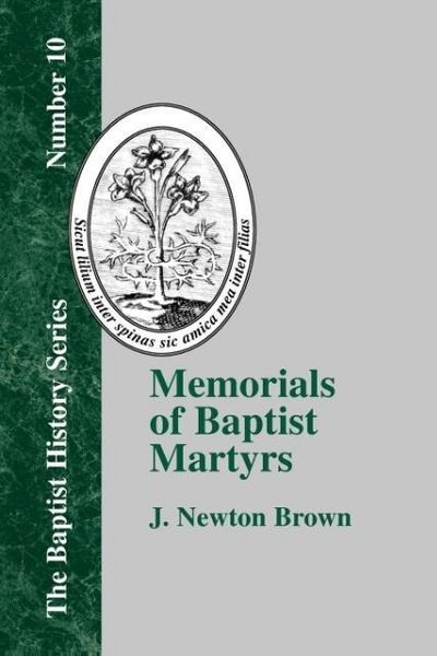 Produktbild: Memorials of Baptist Martyrs