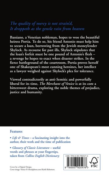 Produktbild: The Merchant of Venice