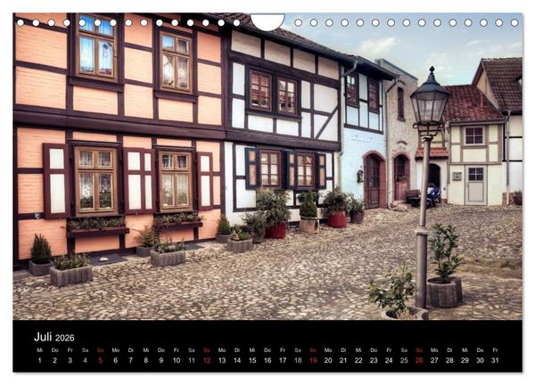 Produktbild: Fachwerk - wie aus einer anderen Zeit (Wandkalender 2026 DIN A4 quer), CALVENDO Monatskalender
