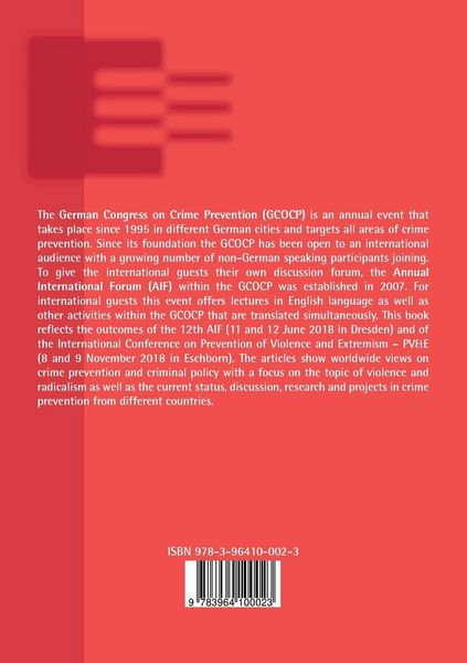 Produktbild: International Perspectives of Crime Prevention 11
