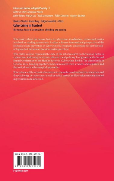 Produktbild: Cybercrime in Context