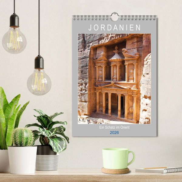Produktbild: Jordanien ein Schatz im Orient (Wandkalender 2026 DIN A4 hoch), CALVENDO Monatskalender