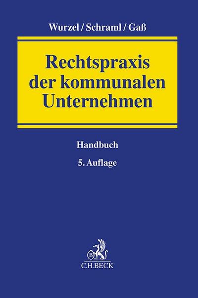 Produktbild: Rechtspraxis der kommunalen Unternehmen