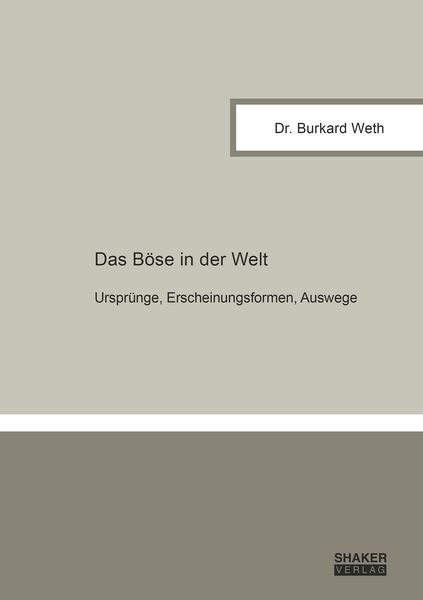 Produktbild: Das B&ouml;se in der Welt
