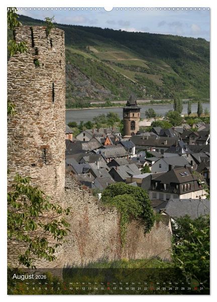 Produktbild: Oberwesel am Rhein (Wandkalender 2026 DIN A2 hoch), CALVENDO Monatskalender