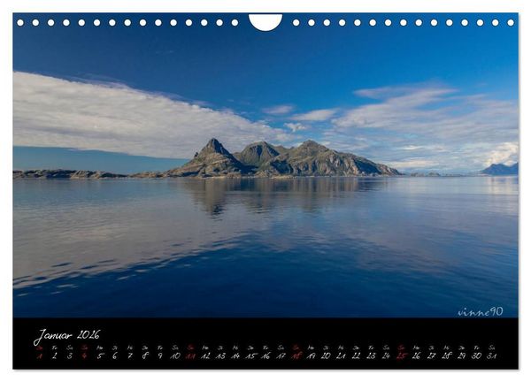 Produktbild: NORDISCH (Wandkalender 2026 DIN A4 quer), CALVENDO Monatskalender