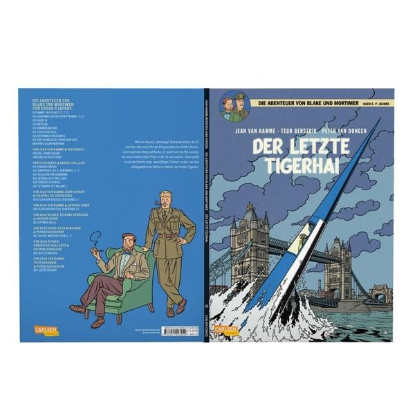 Produktbild: Blake und Mortimer 25: Der letzte Tigerhai