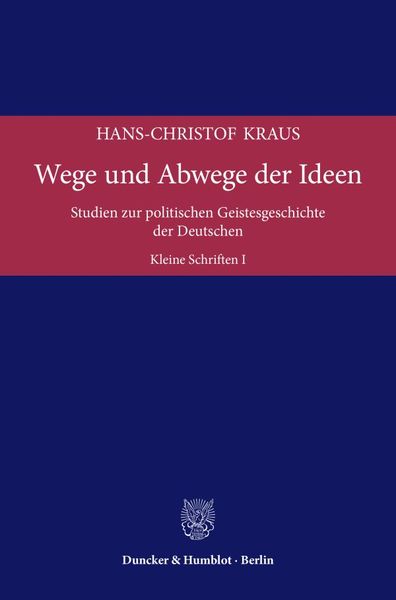 Produktbild: Wege und Abwege der Ideen.