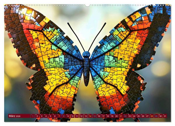 Produktbild: Faszination PUZZLE (Wandkalender 2026 DIN A2 quer), CALVENDO Monatskalender