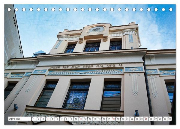 Produktbild: Synagogen im Baltikum (Tischkalender 2026 DIN A5 quer), CALVENDO Monatskalender