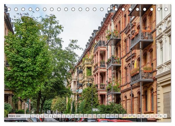 Produktbild: Wiesbaden Impressionen (Tischkalender 2026 DIN A5 quer), CALVENDO Monatskalender