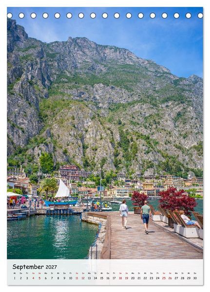 Produktbild: Limone sul Garda - Perle am Westufer des Gardasees (Tischkalender 2027 DIN A5 hoch), CALVENDO Monatskalender