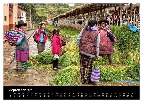Produktbild: Traumziel Peru (Wandkalender 2026 DIN A3 quer), CALVENDO Monatskalender