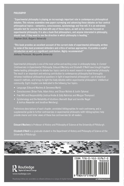 Produktbild: Current Controversies in Experimental Philosophy