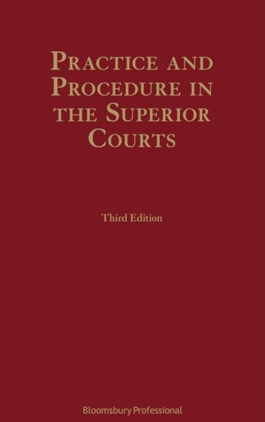 Produktbild: Practice and Procedure in the Superior Courts
