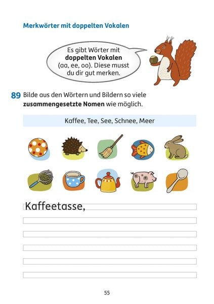Produktbild: Rechtschreiben und Diktate 3. Klasse, A5-Heft