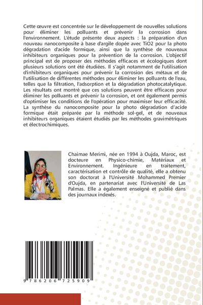 Produktbild: Synth&egrave;se de Nanocomposites & Inhibiteurs de Corrosion