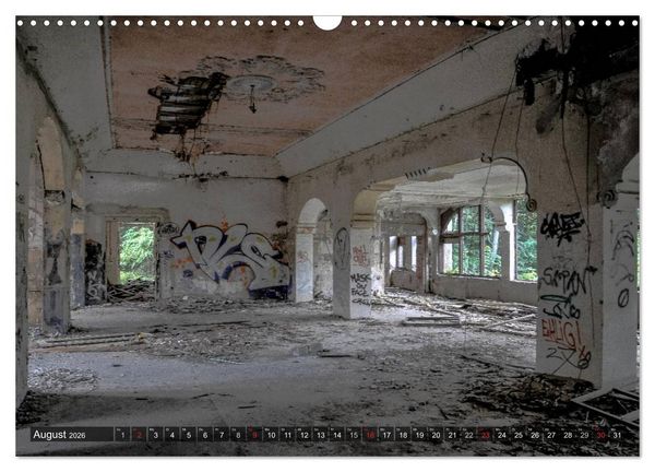 Produktbild: Lost Places in Deutschland 2026 (Wandkalender 2026 DIN A3 quer), CALVENDO Monatskalender