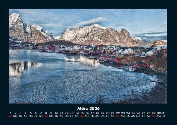 Produktbild: Berge 2026 Fotokalender DIN A4
