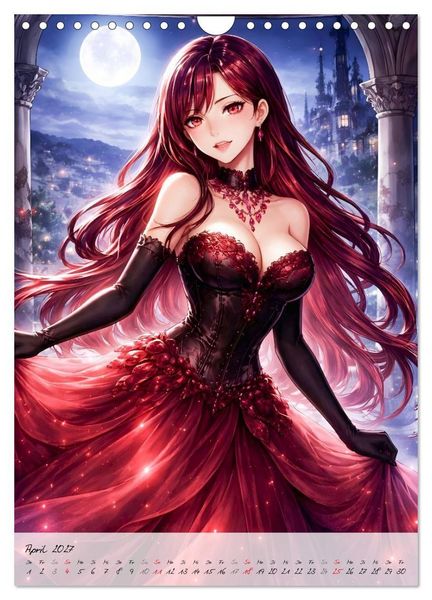 Produktbild: Vampire Couture (Wandkalender 2027 DIN A4 hoch), CALVENDO Monatskalender