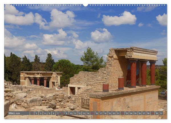 Produktbild: Kreta - Paradies an der Wiege Europas (Wandkalender 2026 DIN A2 quer), CALVENDO Monatskalender