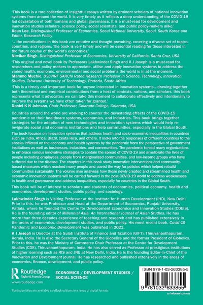 Produktbild: Reimagining Innovation Systems in the COVID and Post-COVID World