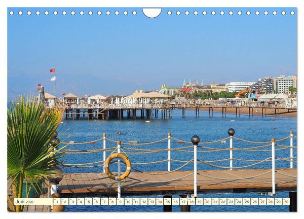 Produktbild: Urlaubsparadies Antalya-Lara (Wandkalender 2026 DIN A4 quer), CALVENDO Monatskalender