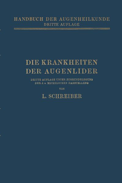 Produktbild: Die Krankheiten der Augenlider