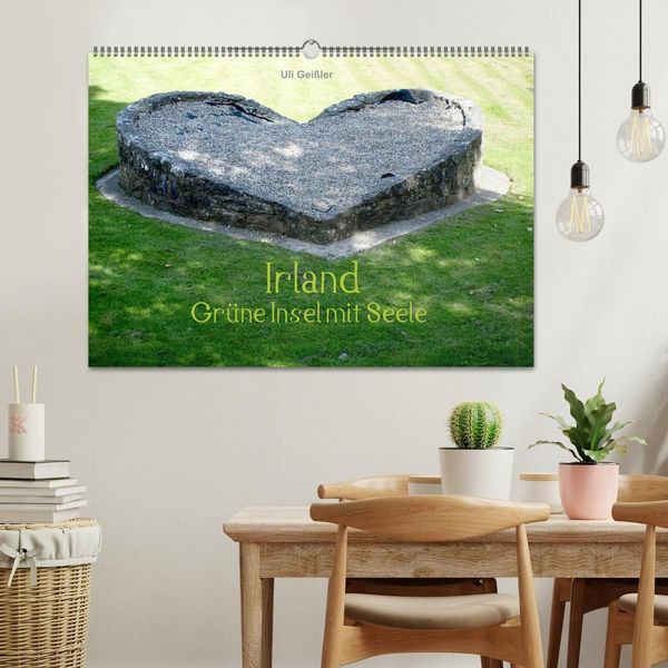 Produktbild: Irland - Gr&uuml;ne Insel mit Seele (Wandkalender 2027 DIN A2 quer), CALVENDO Monatskalender