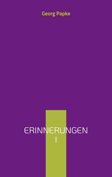 Produktbild: Erinnerungen I