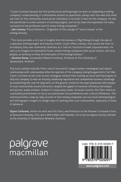 Produktbild: Anthropology in the Mining Industry
