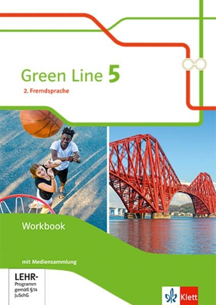 Green Line 5. Ausgabe 2. Fremdsprache. Workbook mit Mediensammlung Klasse 10, Set von , Klett Schulbuchverlag, 978-3-12-813055-2