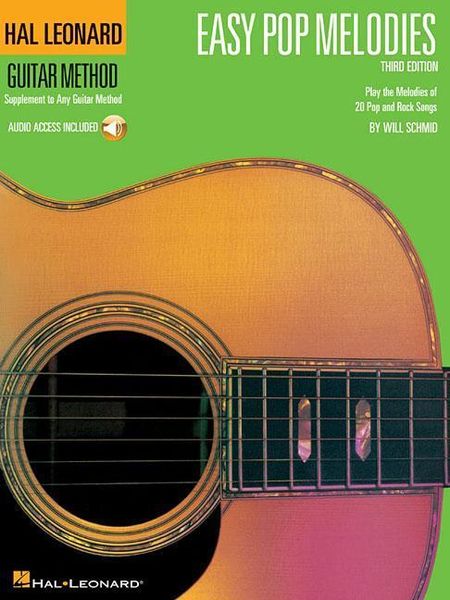 Produktbild: Easy Pop Melodies - Third Edition: Hal Leonard Guitar Method (Bk/Online Audio)