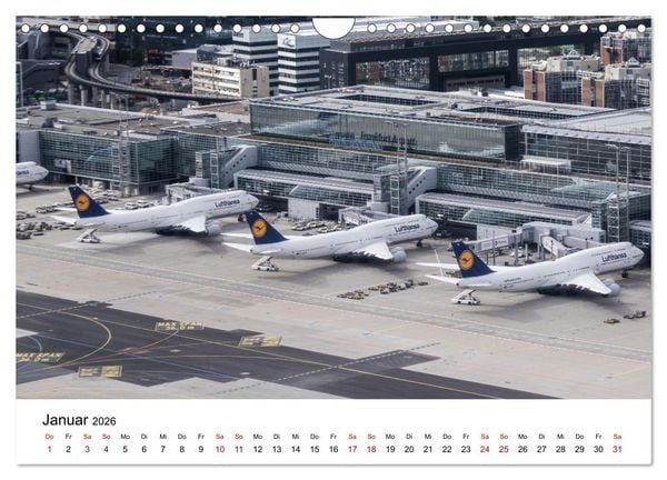 Produktbild: Boeing 747 Kalender (Wandkalender 2026 DIN A4 quer), CALVENDO Monatskalender