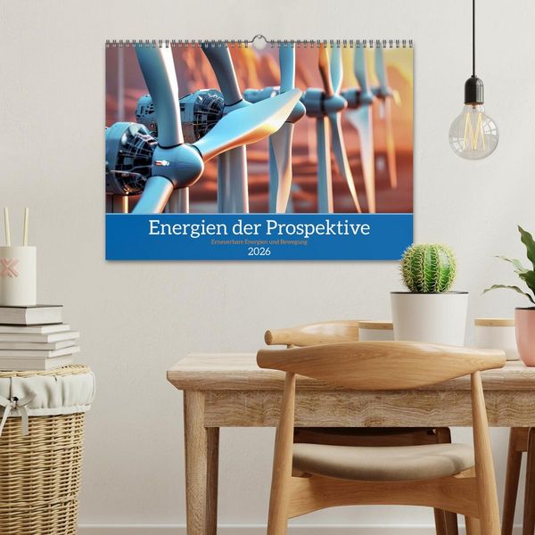 Produktbild: Energien der Prospektive (Wandkalender 2026 DIN A3 quer), CALVENDO Monatskalender