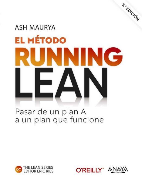 Produktbild: El m&eacute;todo Running Lean. Tercera edici&oacute;n