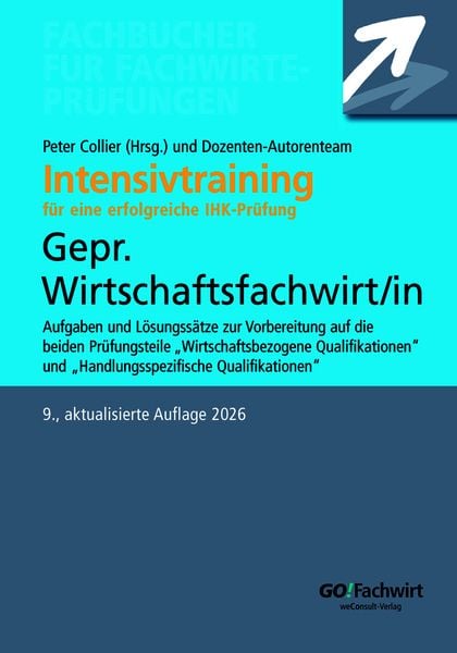 Produktbild: Intensivtraining Gepr. Wirtschaftsfachwirt/in