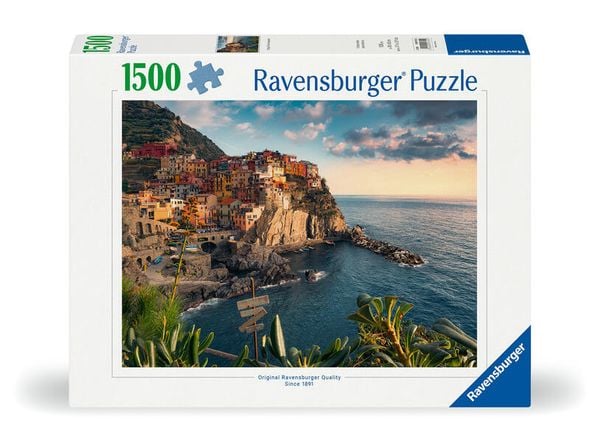 Erwachsenenpuzzle 1500 Teile - Blick auf Cinque Terre