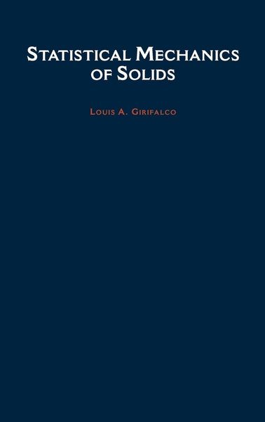 Produktbild: Statistical Mechanics of Solids