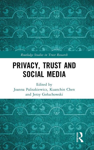 Produktbild: Privacy, Trust and Social Media