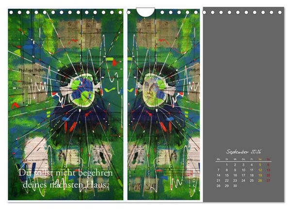Produktbild: Luther im Netz (Wandkalender 2026 DIN A4 quer), CALVENDO Monatskalender