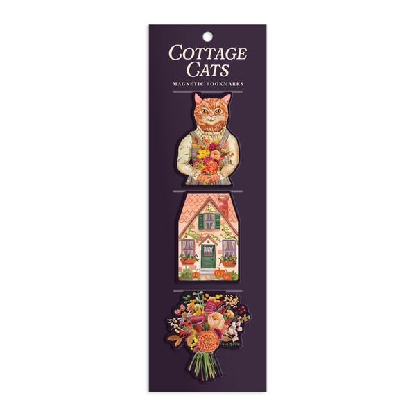 Produktbild: Cottage Cats Magnetic Bookmarks