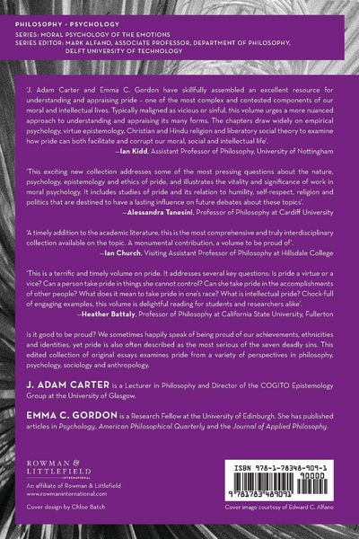 Produktbild: Moral Psychology of Pride